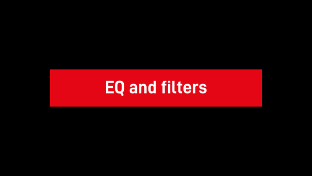 300 MK2 - EQ and filters